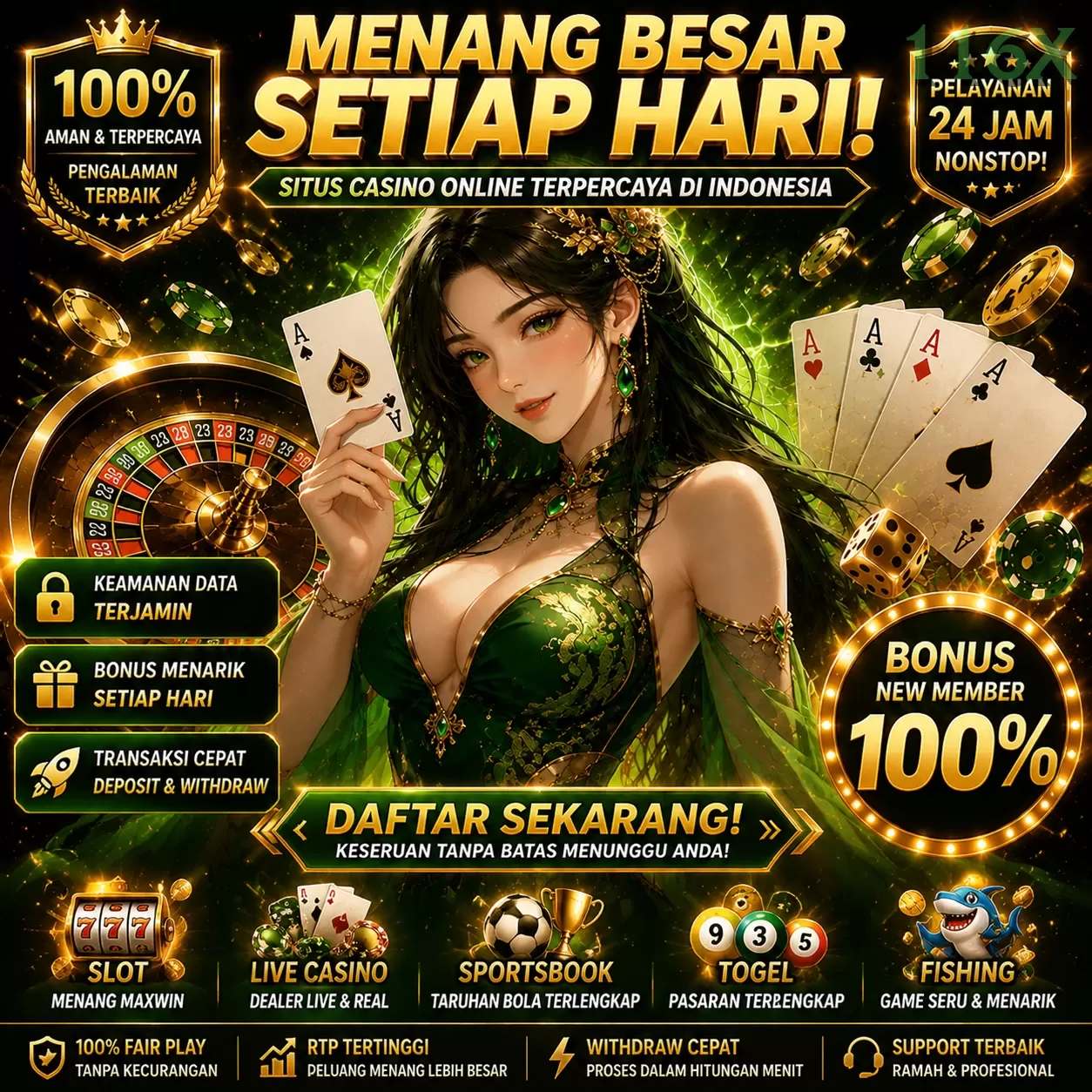 Kelebihan dan Kekurangan Bermain di 116x